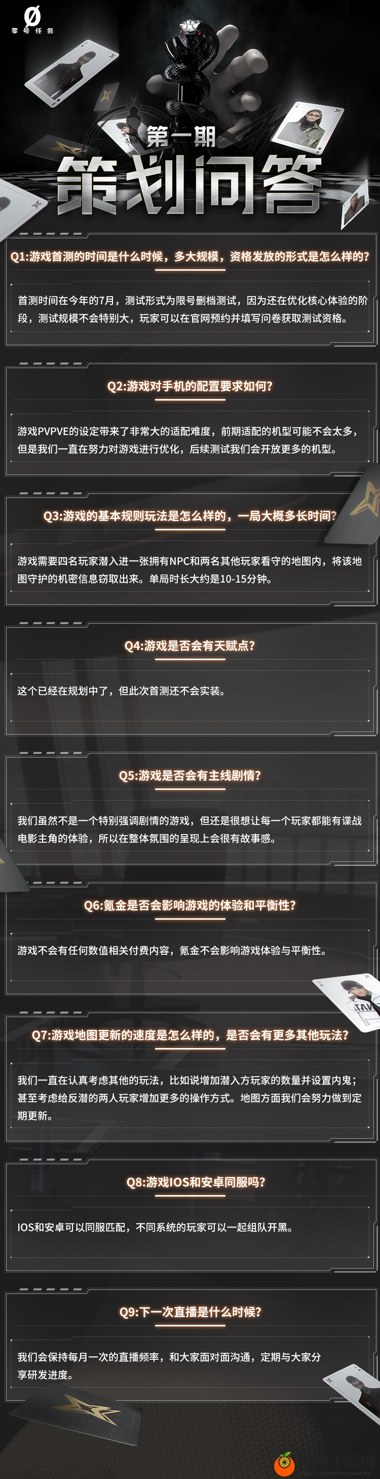 《零号任务》521首次策划面对面回顾： 开始营业，上机！