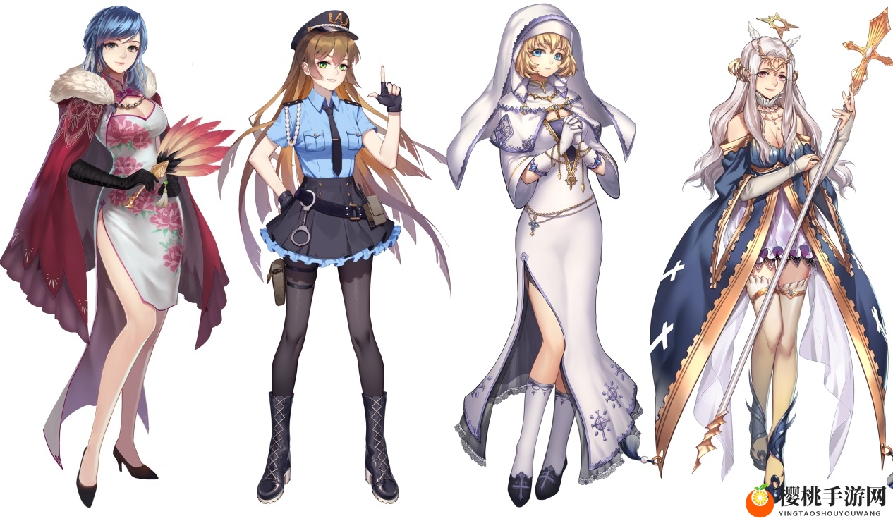 美女如云《姬魔恋战纪》战姬全身立绘欣赏