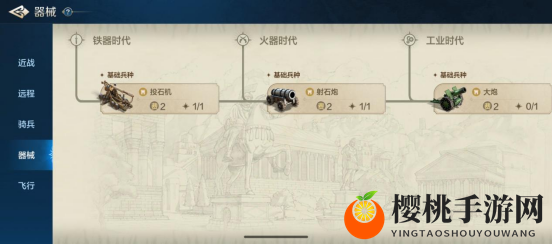 《世界启元》兵种系统之器械兵种